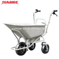 400kg Capacity Electric Wire Fence Platform Cart For Materials Handling